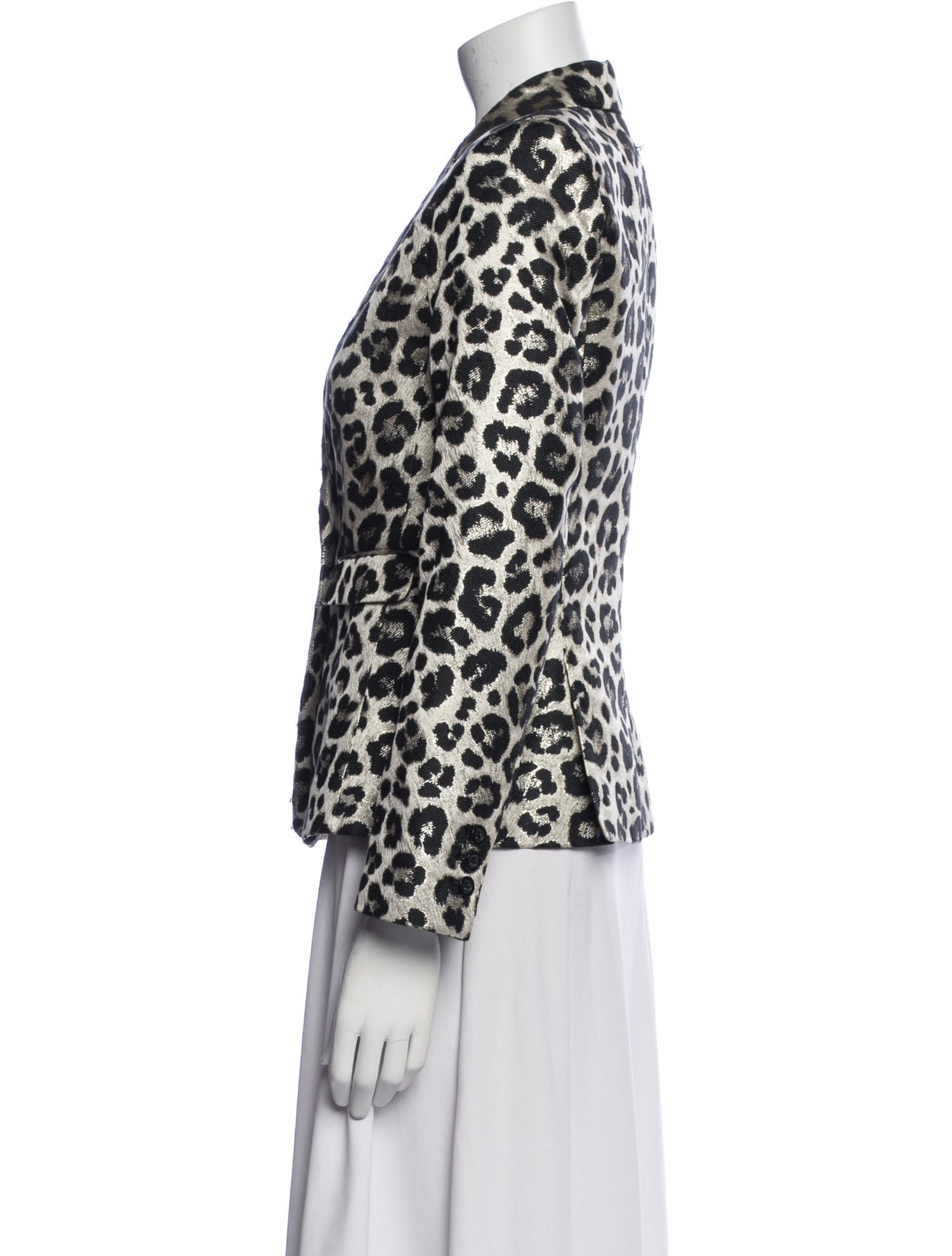 Alice + Olivia Animal Print Blazer