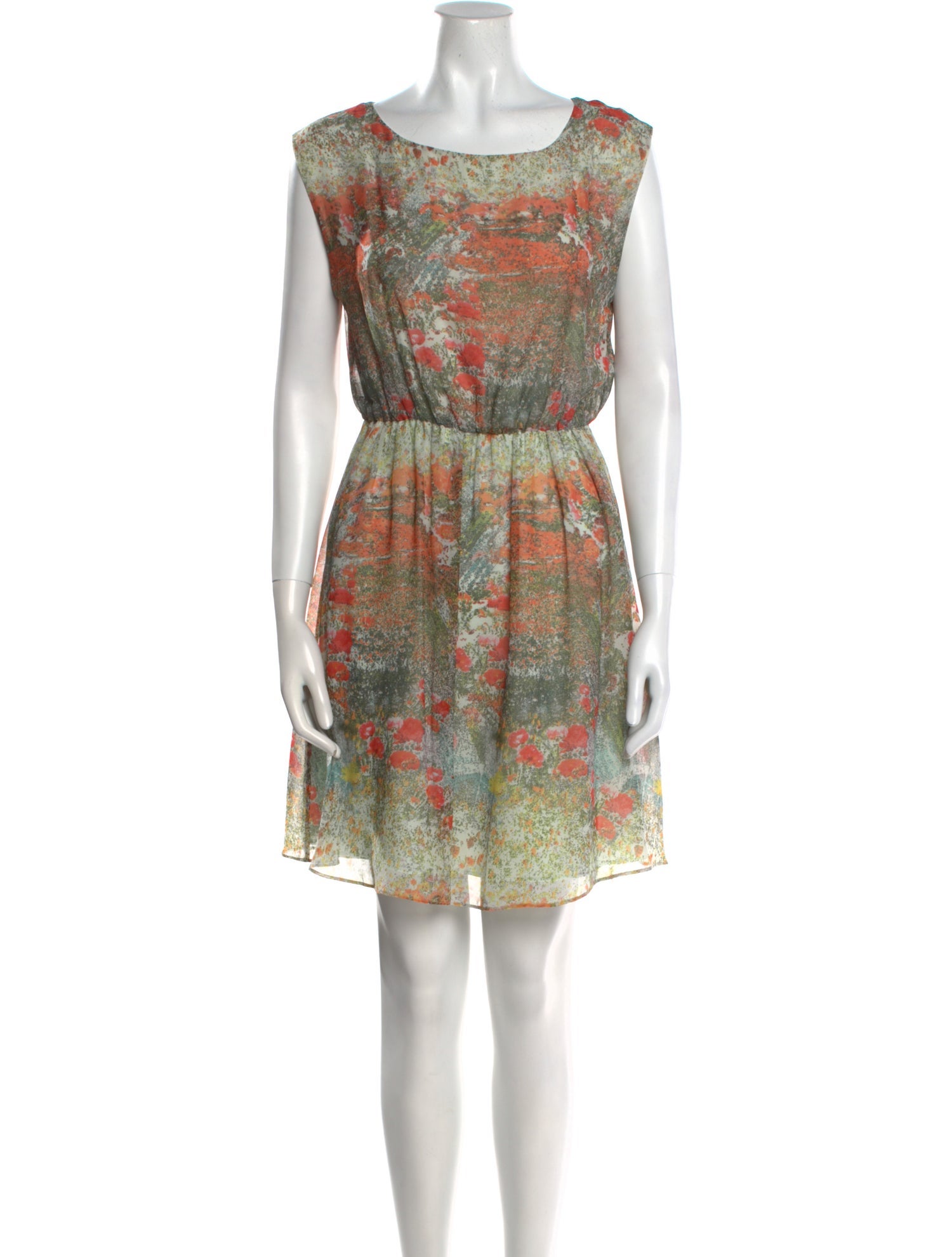 Alice + Olivia Silk Mini Dress
