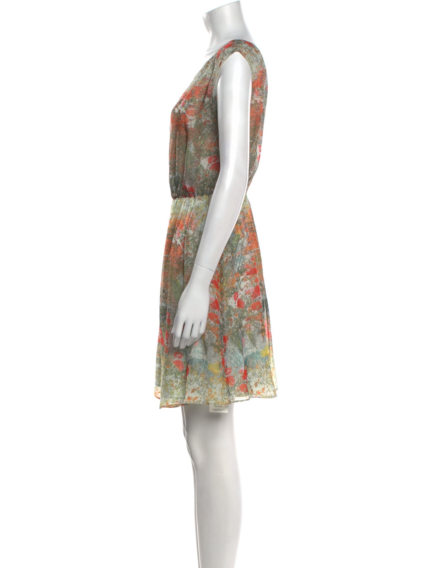 Alice + Olivia Silk Mini Dress