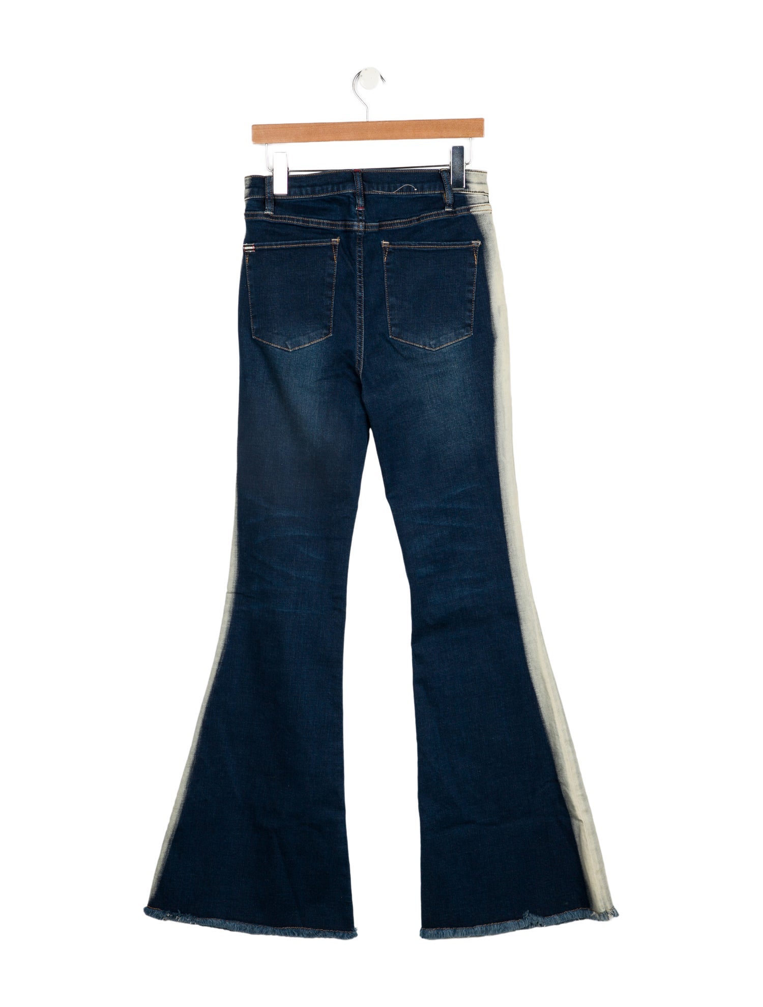 Alice + Olivia High-Rise Straight Leg Jeans
