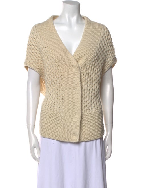 Alice + Olivia Wool V-Neck Sweater