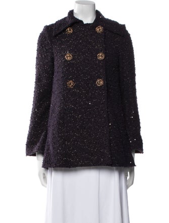 Alice + Olivia Tweed Pattern Evening Jacket