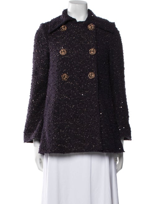 Alice + Olivia Tweed Pattern Evening Jacket