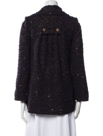Alice + Olivia Tweed Pattern Evening Jacket
