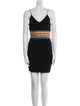 Alice + Olivia Striped Mini Dress