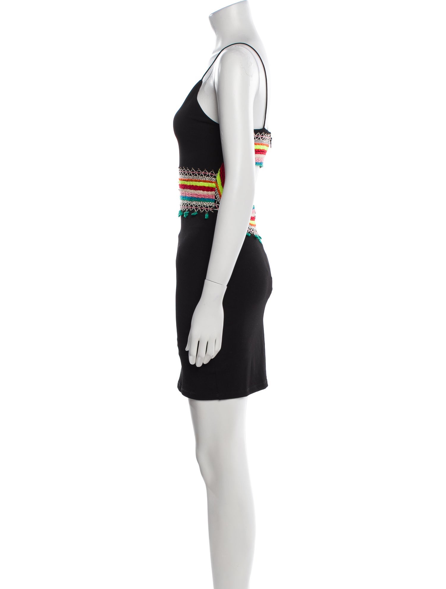 Alice + Olivia Striped Mini Dress