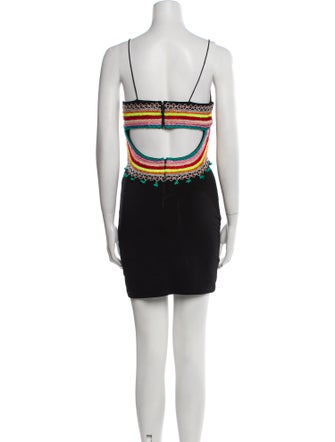 Alice + Olivia Striped Mini Dress