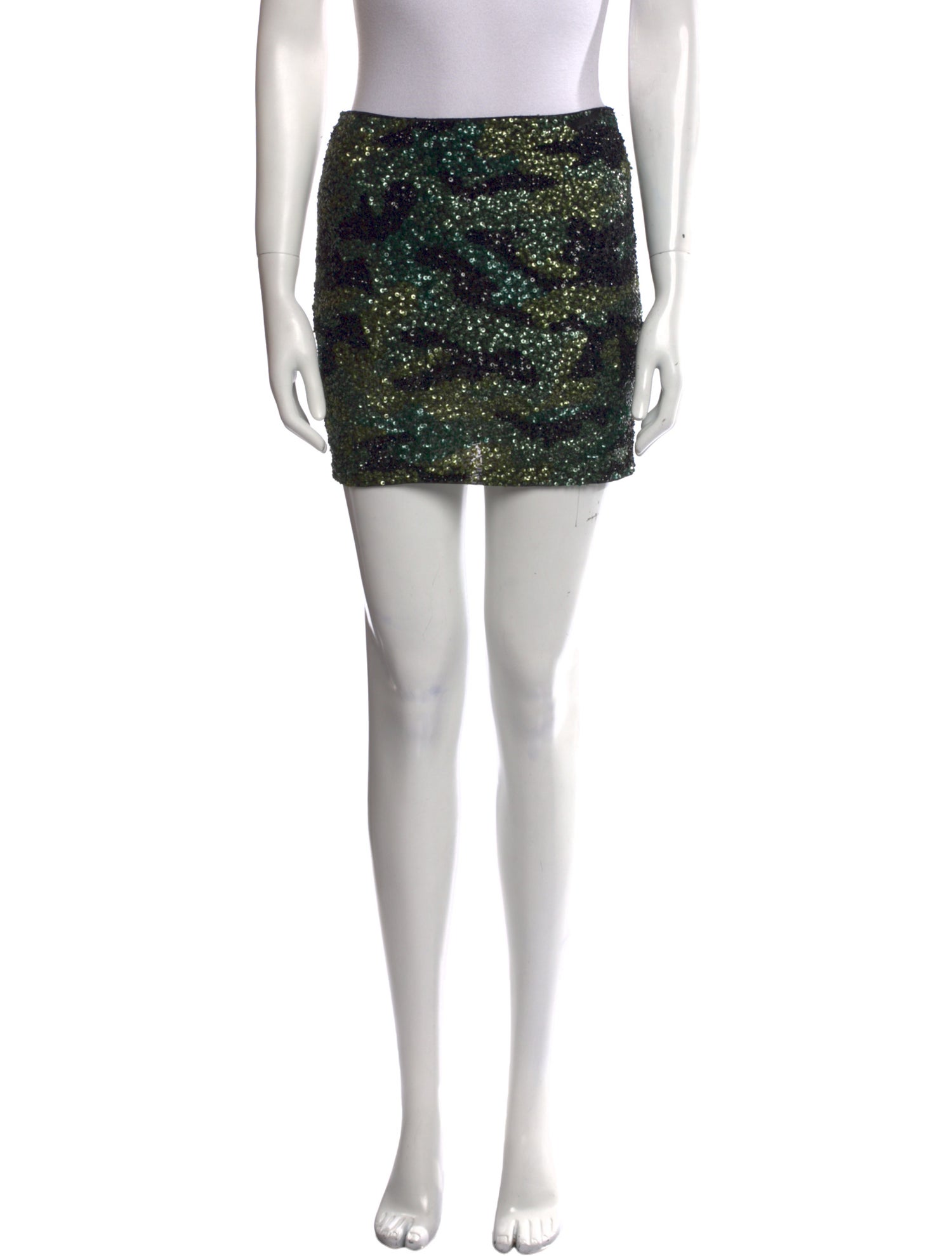 Alice + Olivia Printed Mini Skirt