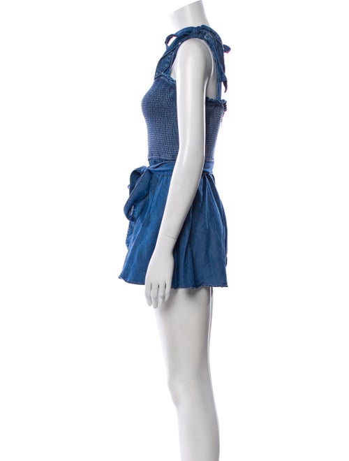 Alice + Olivia Square Neckline Romper