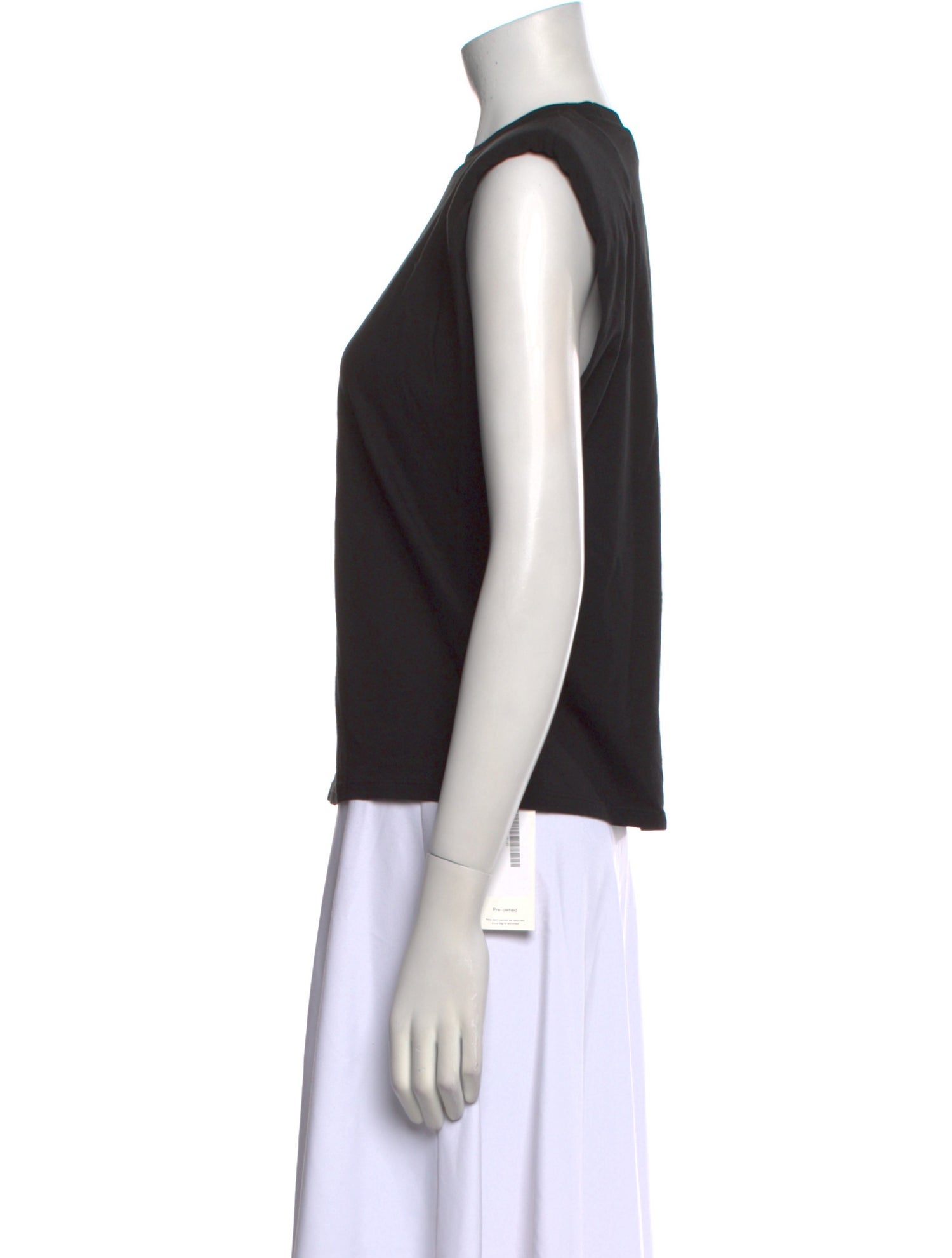 Alice + Olivia Crew Neck Sleeveless Top