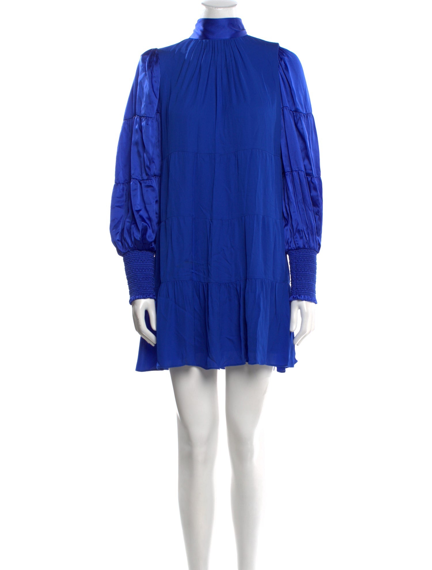 Alice + Olivia Mock Neck Mini Dress