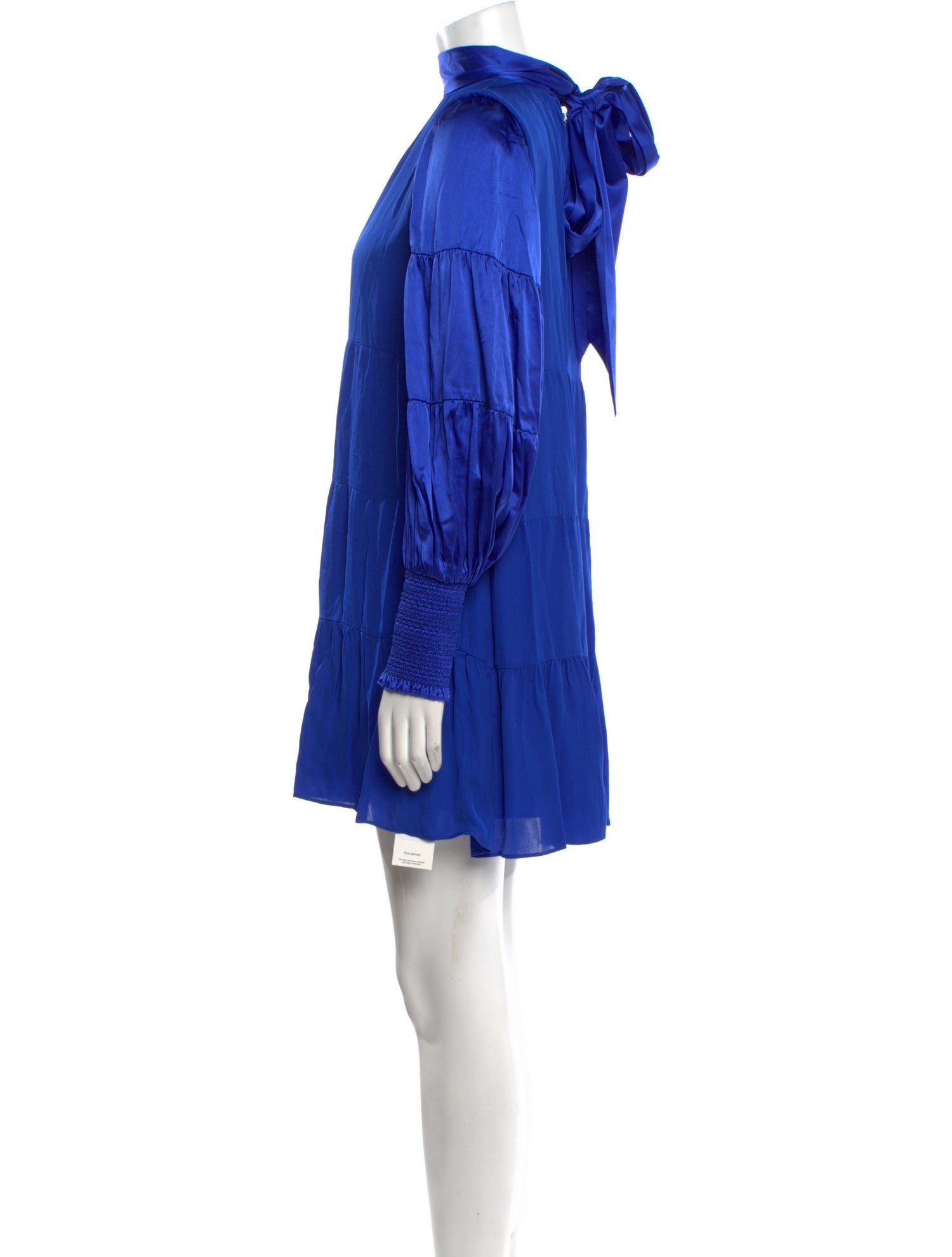 Alice + Olivia Mock Neck Mini Dress