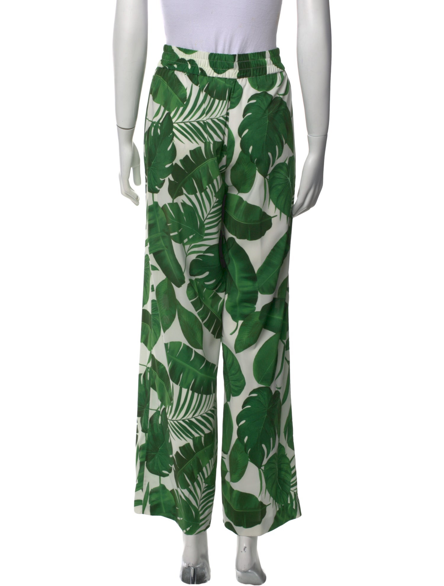Alice + Olivia Printed Straight Leg Pants
