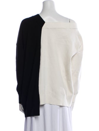 Alice + Olivia Asymmetrical Long Sleeve Tunic