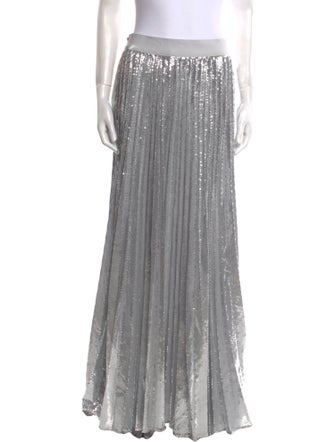 Alice + Olivia Sequin Embellishments Long Skirt