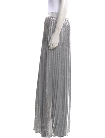 Alice + Olivia Sequin Embellishments Long Skirt