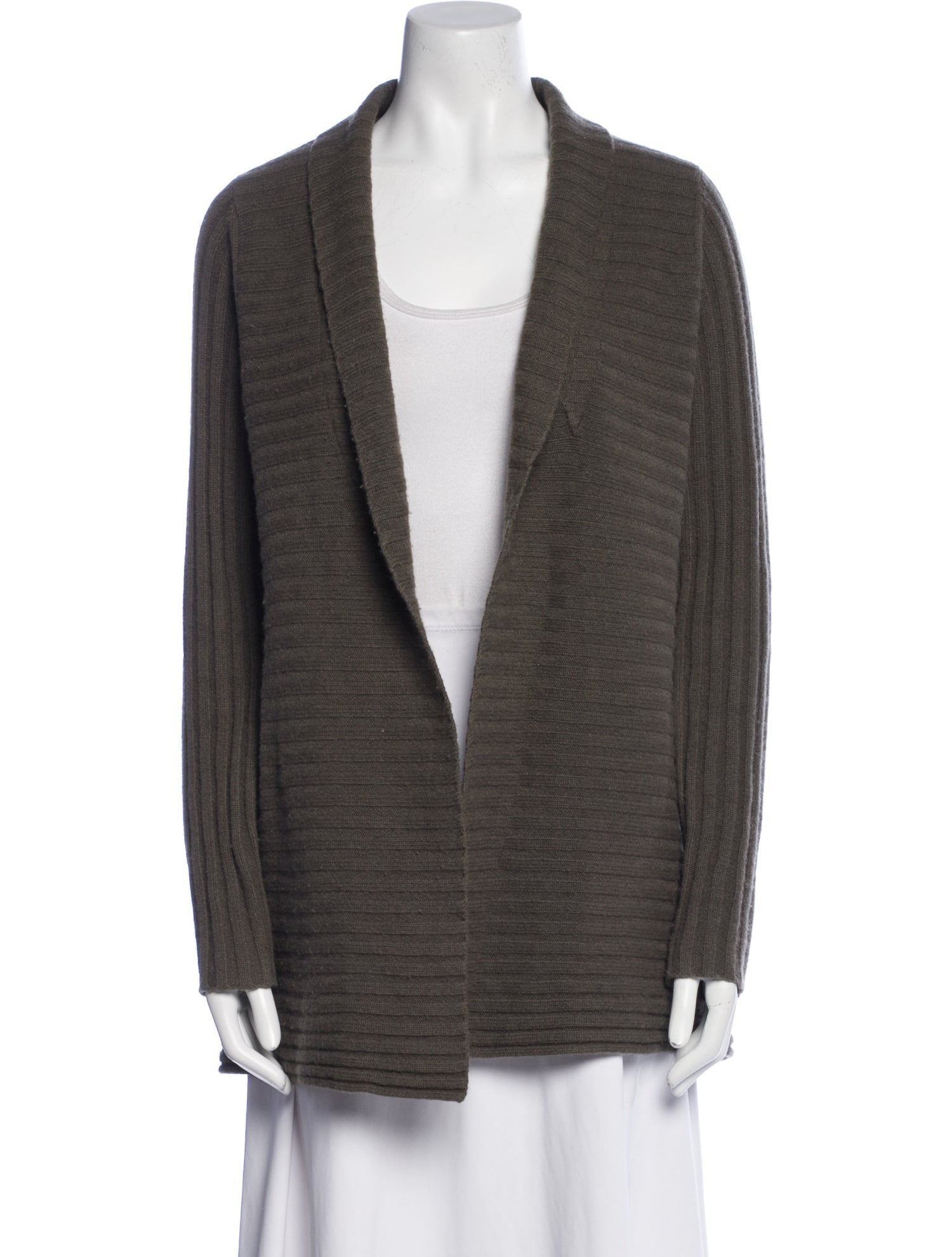 Alice + Olivia Cashmere Open Front Sweater