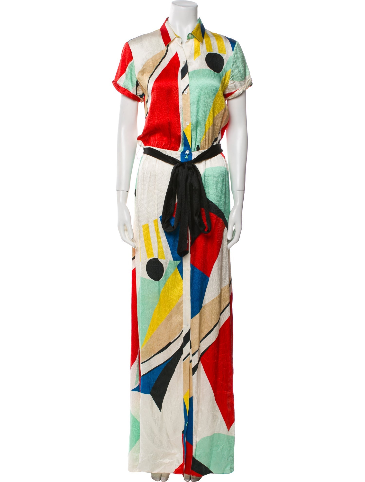 Alice + Olivia Silk Long Dress