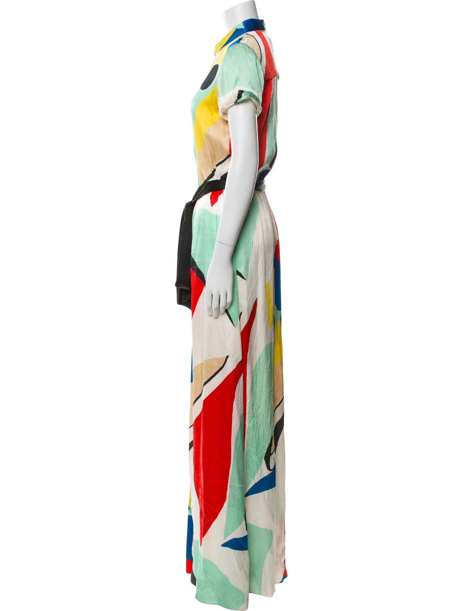 Alice + Olivia Silk Long Dress