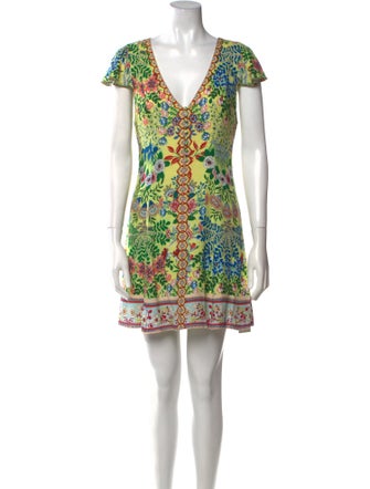 Alice + Olivia Printed Mini Dress