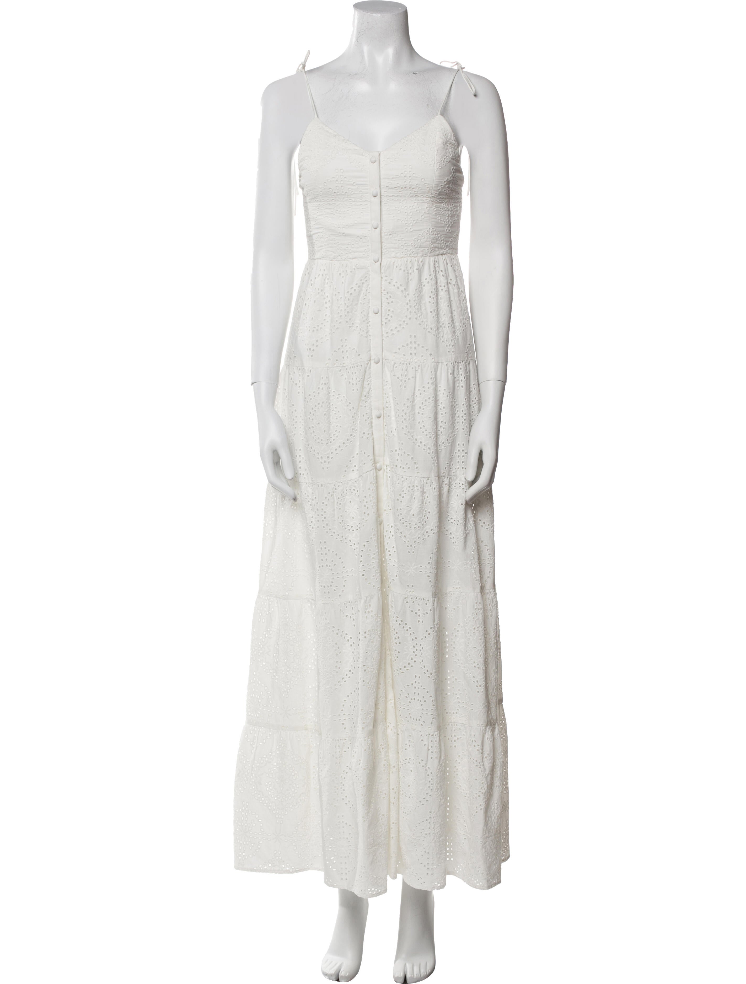 Alice + Olivia V-Neck Long Dress w/ Tags