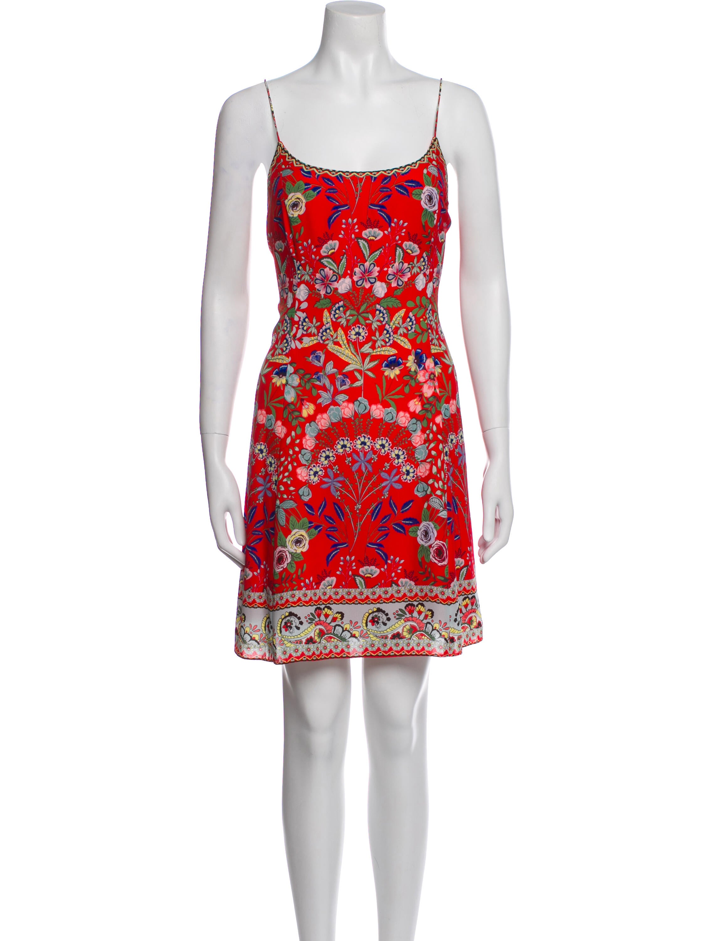 Alice + Olivia Floral Print Mini Dress