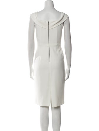 Alice + Olivia V-Neck Mini Dress