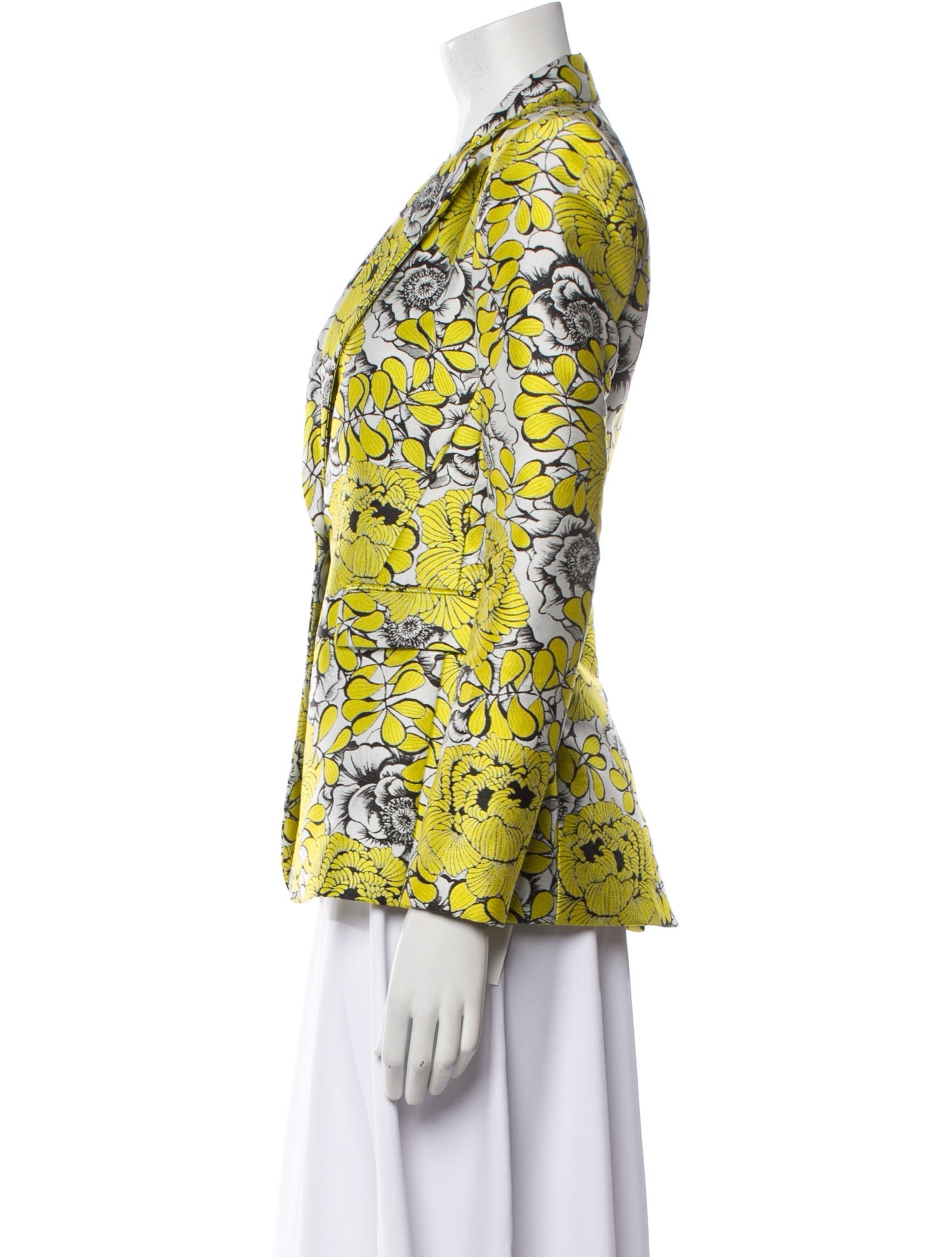 Alice + Olivia Floral Print Blazer