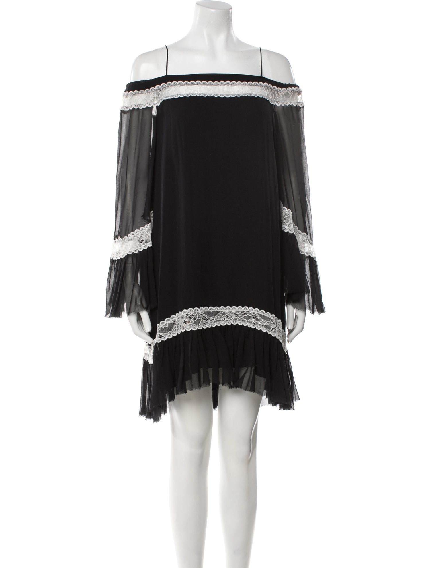 Alice + Olivia Silk Mini Dress