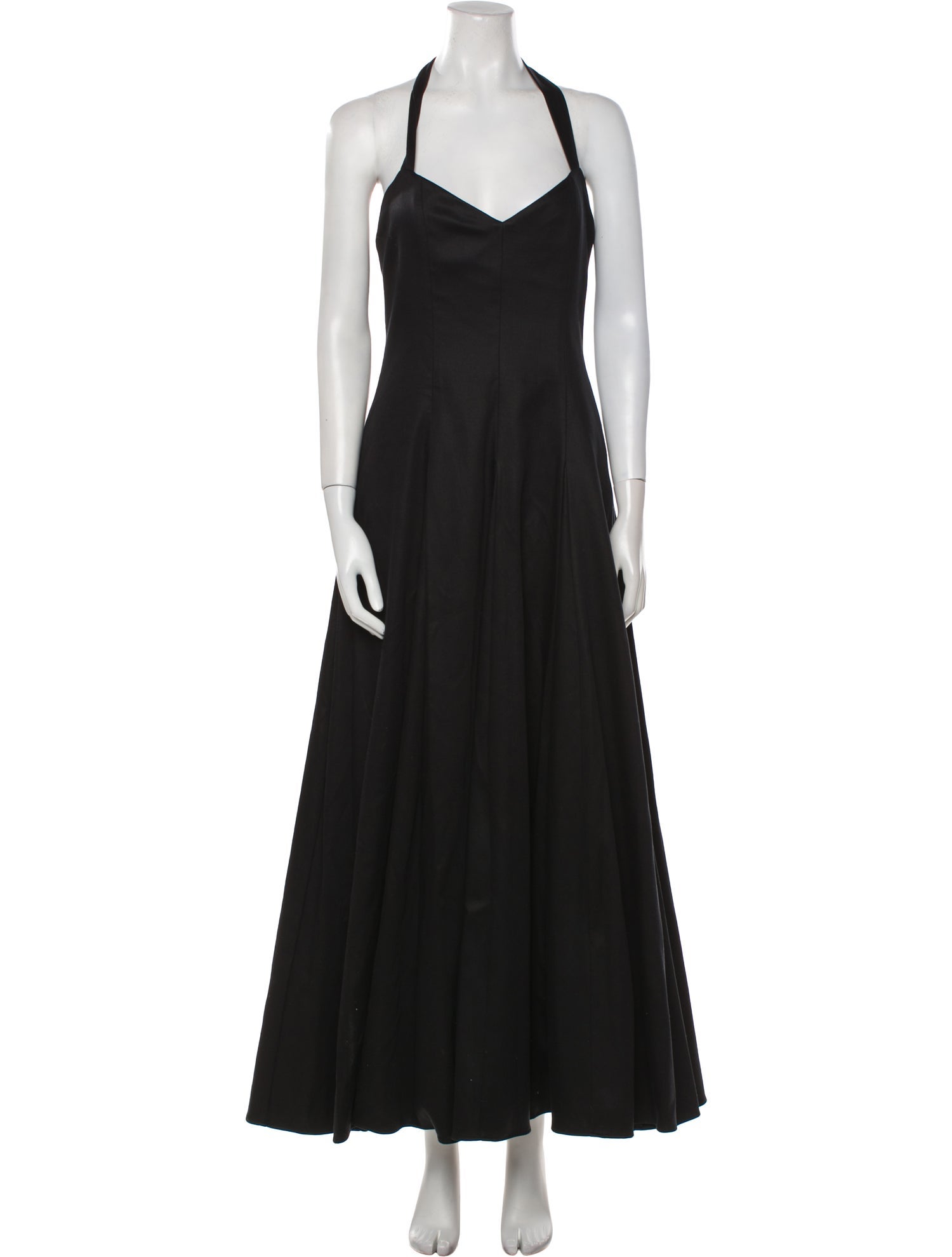 Alice + Olivia Halterneck Long Dress
