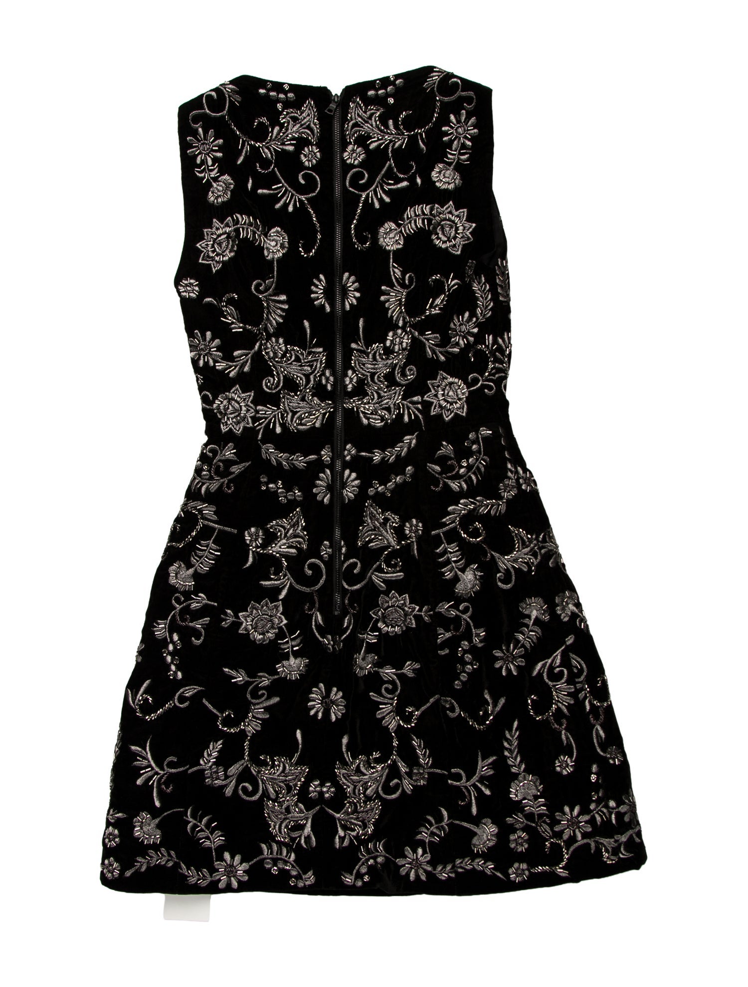 Alice + Olivia Lace Pattern Mini Dress