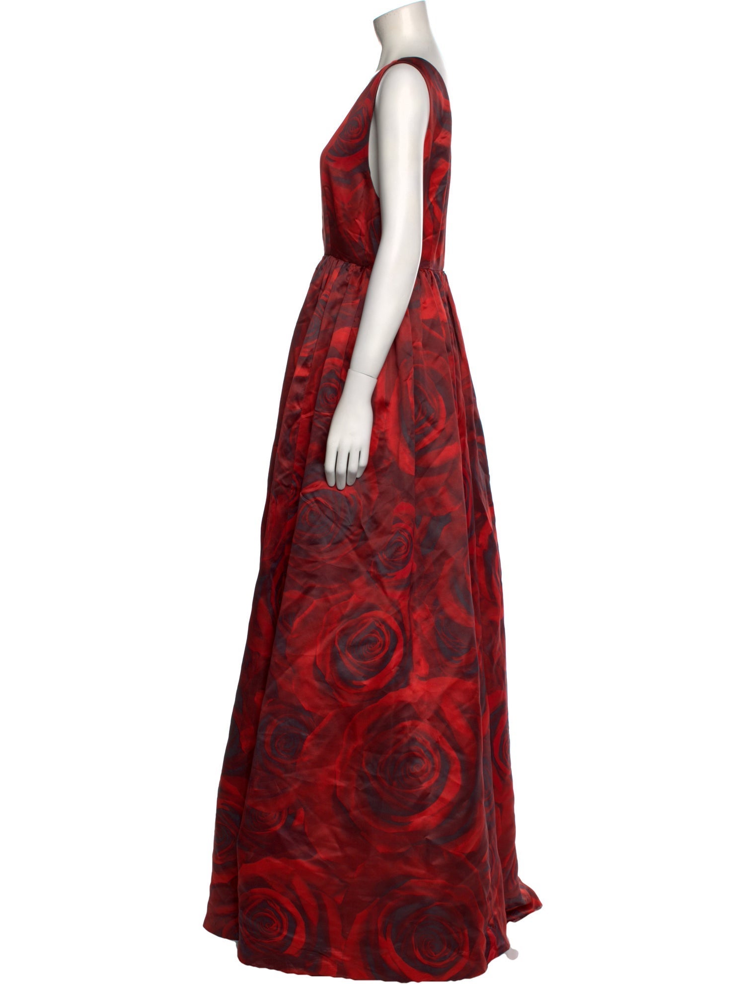 Alice + Olivia Silk Long Dress
