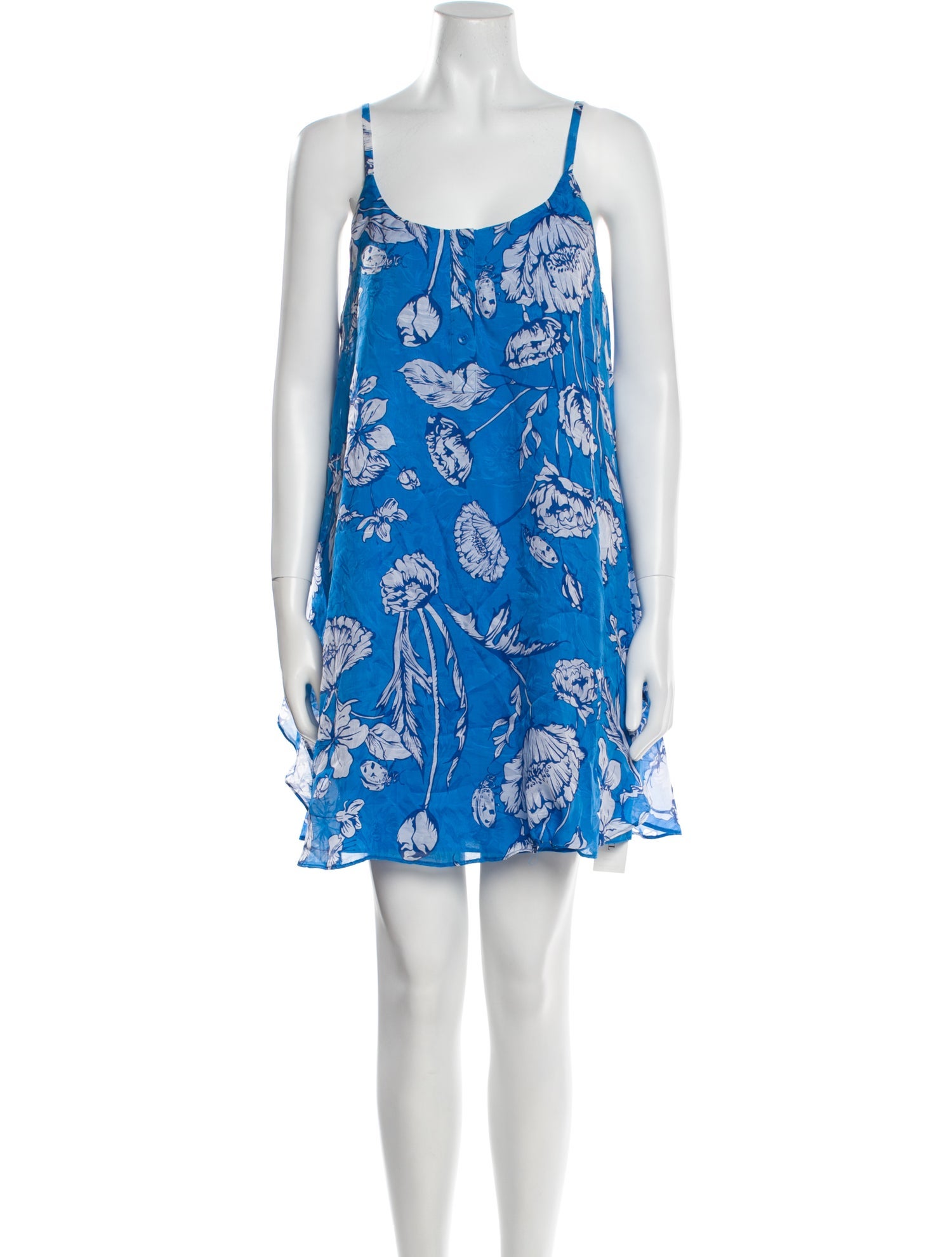 Alice + Olivia Silk Mini Dress