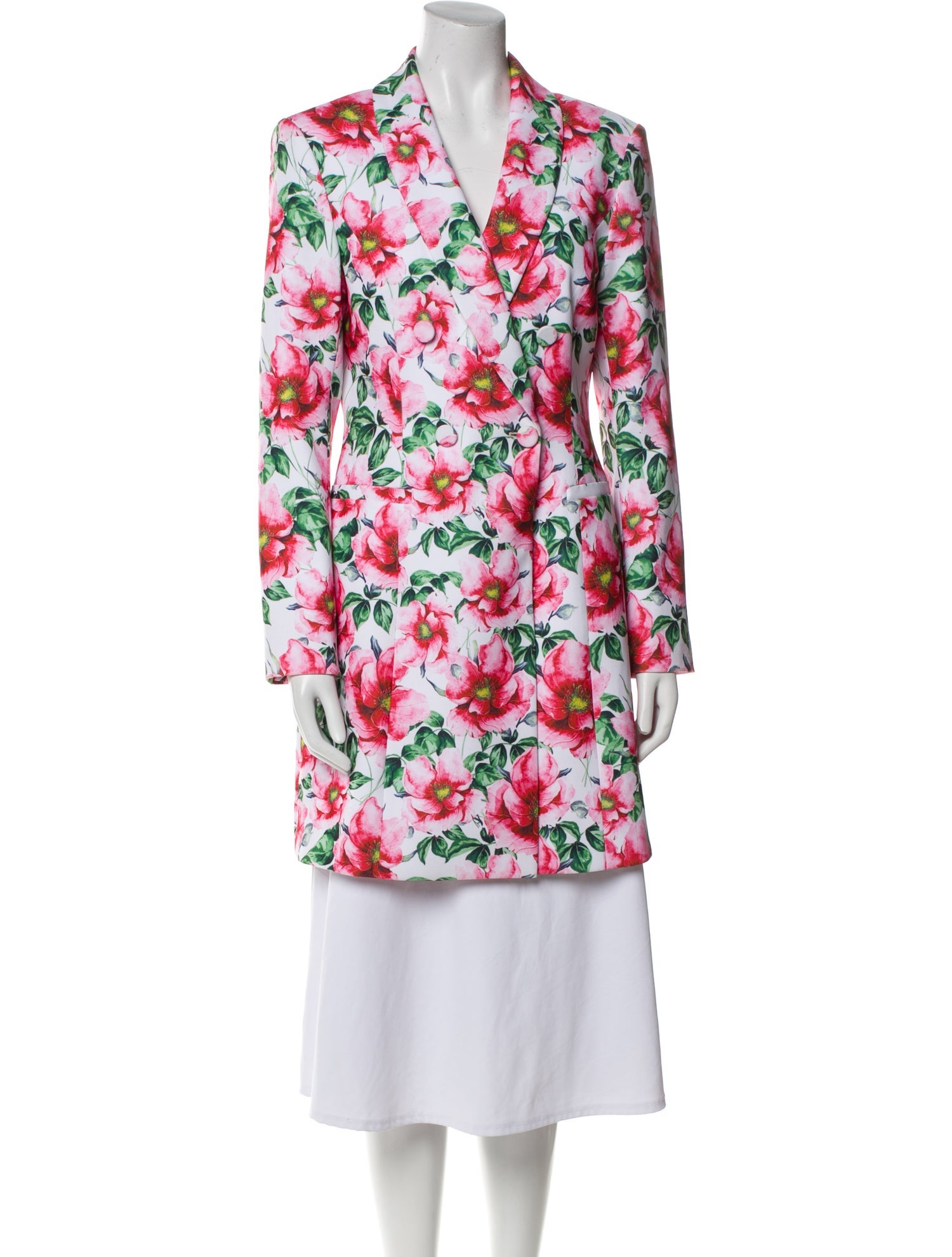 Alice + Olivia Floral Print Blazer
