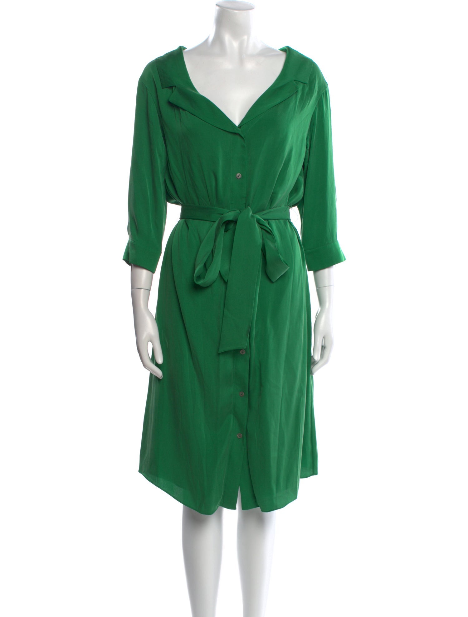 Alice + Olivia Silk Knee-Length Dress