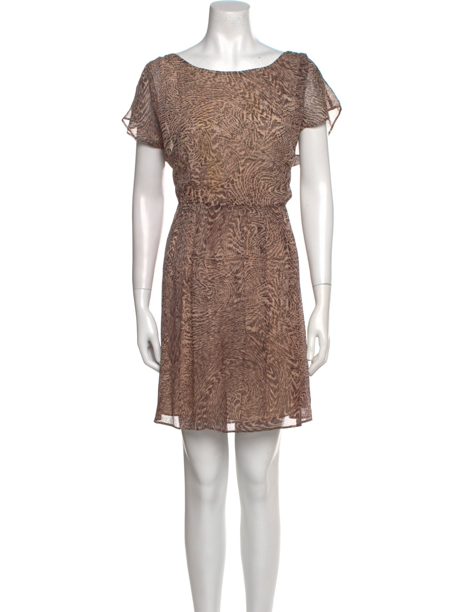 Alice + Olivia Silk Mini Dress