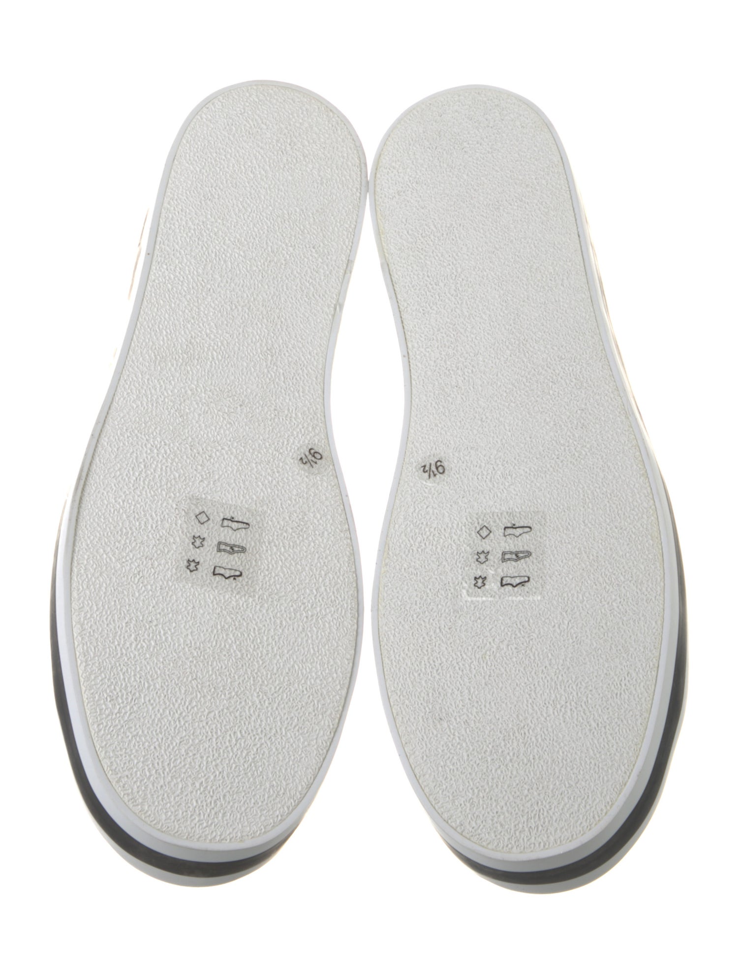 Alice + Olivia Leather Printed Sneakers