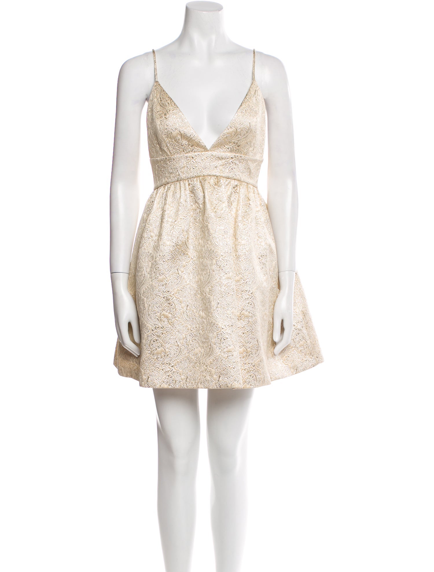 Alice + Olivia V-Neck Mini Dress w/ Tags