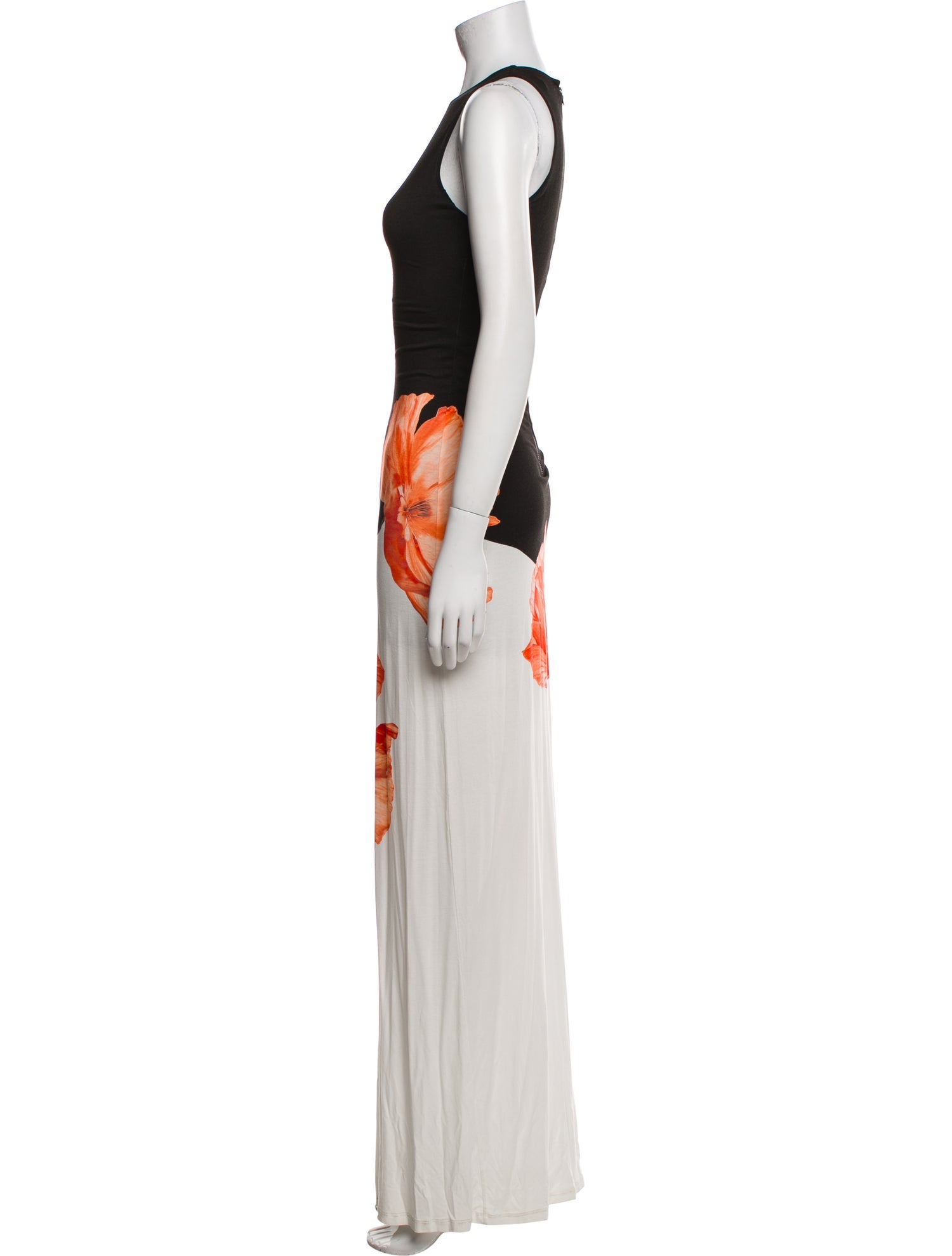 Alice + Olivia Printed Long Dress