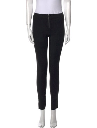 Alice + Olivia Lamb Leather Skinny Leg Pants