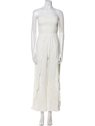 Alice + Olivia Strapless Jumpsuit