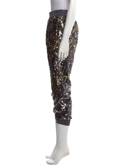 Alice + Olivia Sequin Skinny Leg Pants