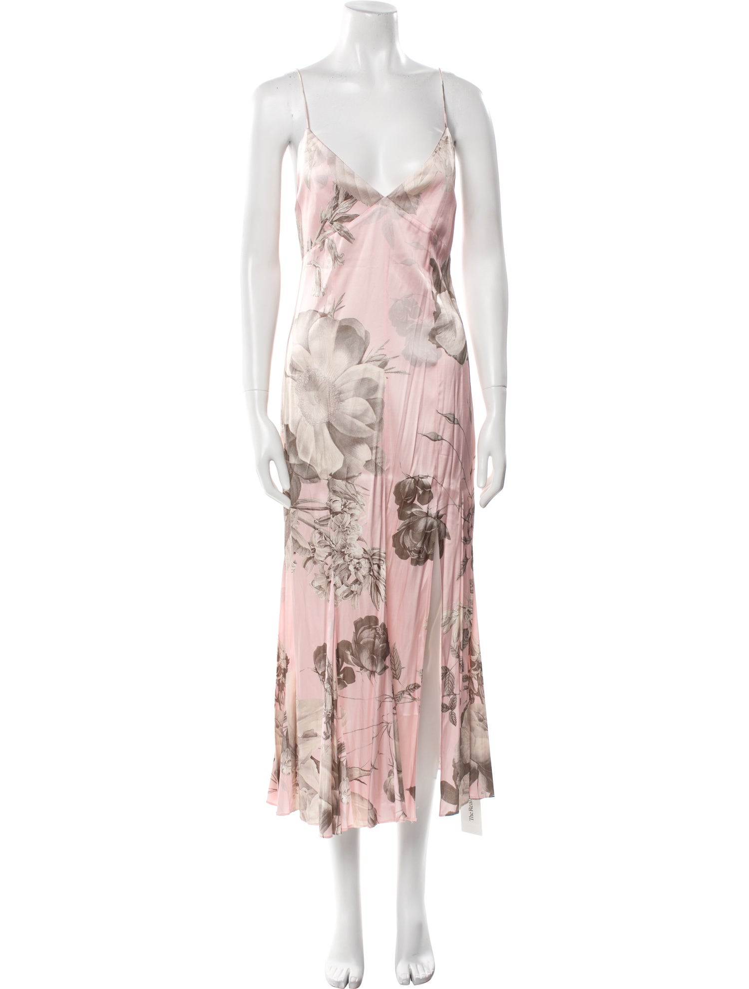 Alice + Olivia Floral Print Long Dress