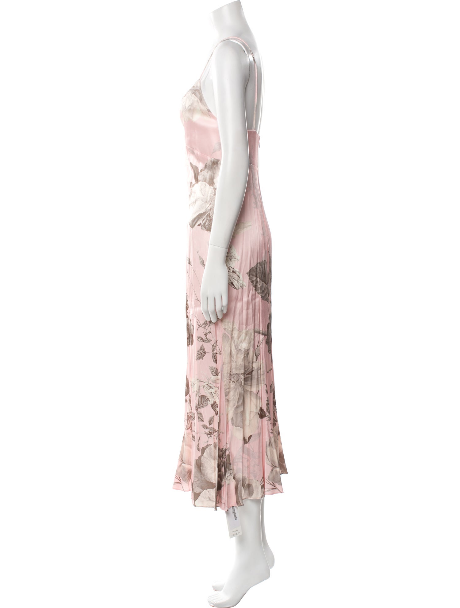 Alice + Olivia Floral Print Long Dress