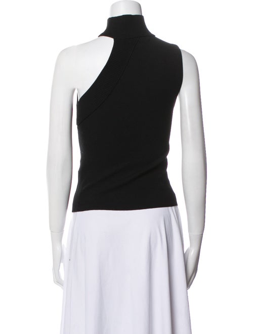 Alice + Olivia Turtleneck Sleeveless Top