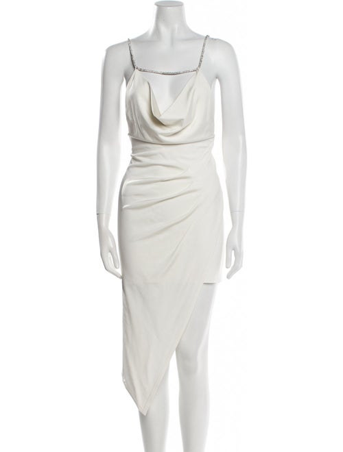 Alice + Olivia Cowl Neck Long Dress