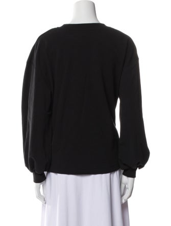 Alice + Olivia Crew Neck Long Sleeve Sweatshirt
