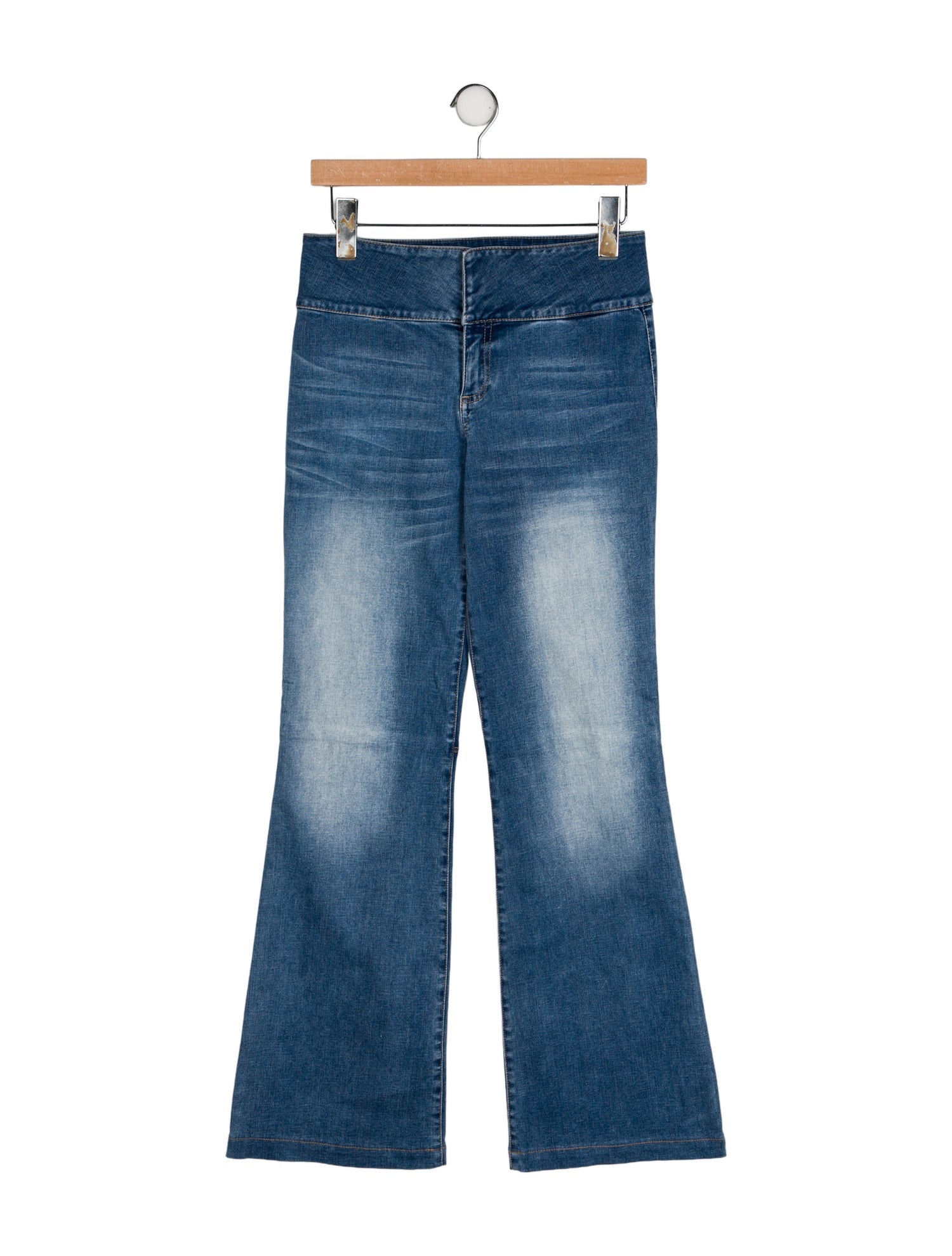 Alice + Olivia High-Rise Wide Leg Jeans