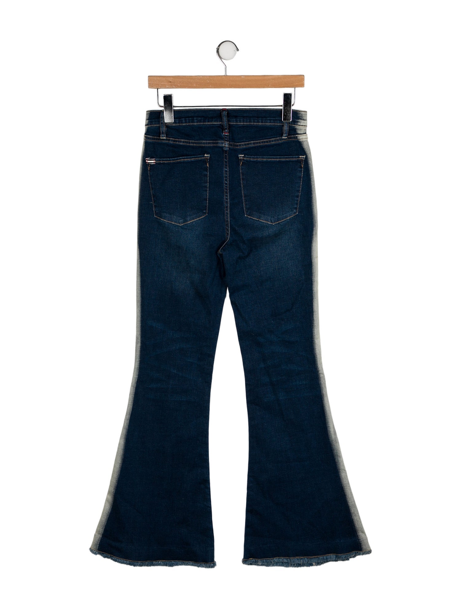 Alice + Olivia High-Rise Wide Leg Jeans