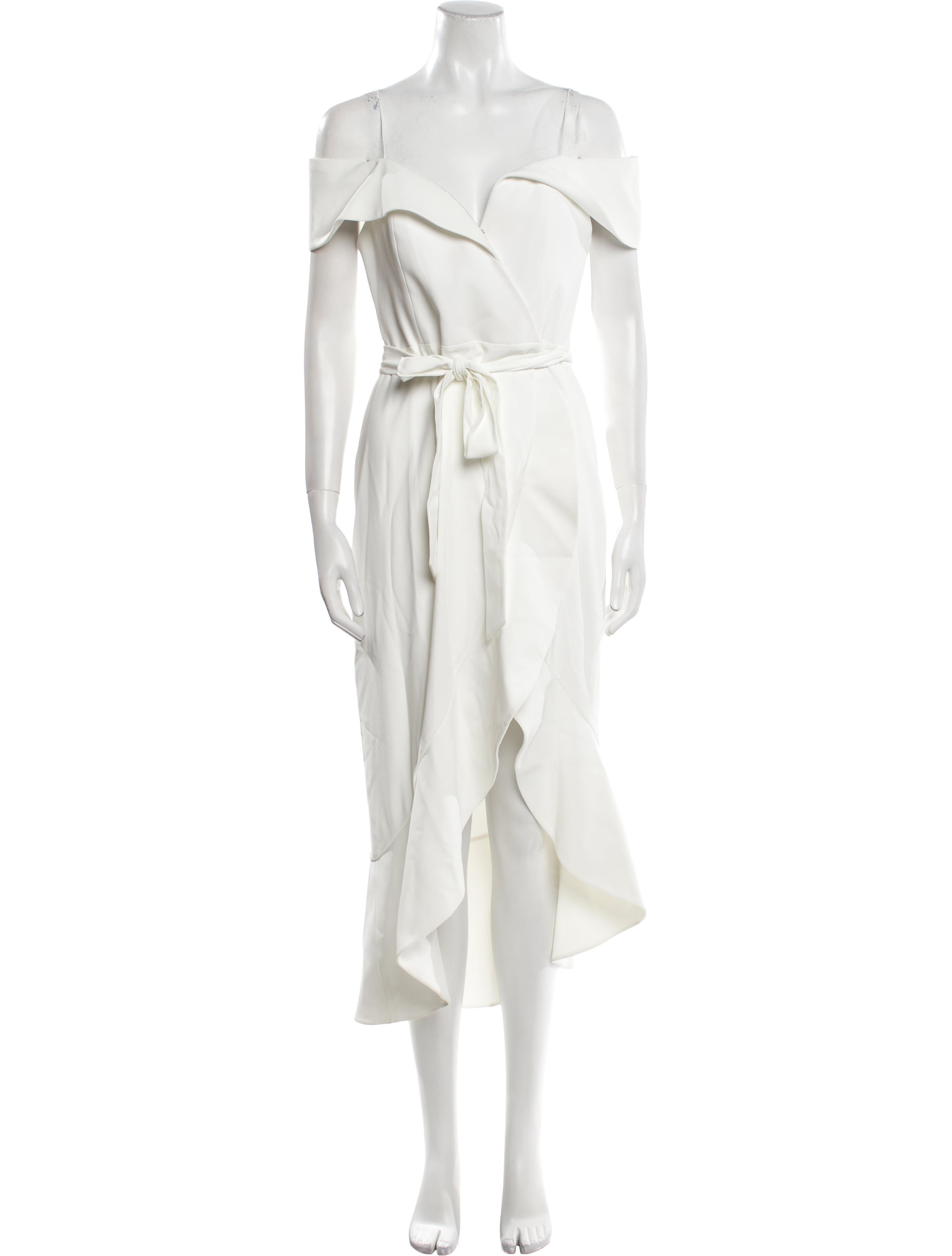 Alice + Olivia V-Neck Long Dress